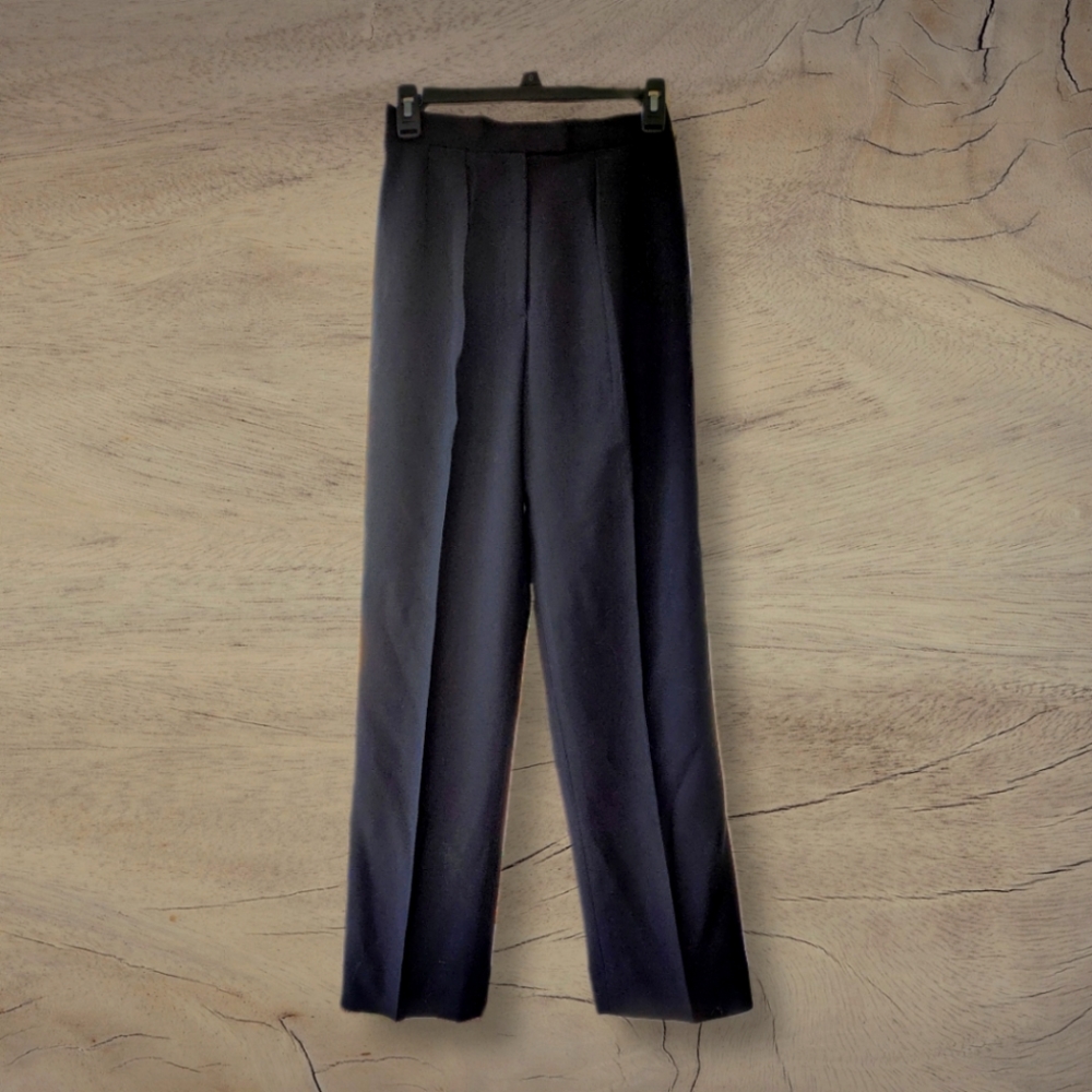 Vintage 90s Rena Rowan high waist wool blend pants - sz. 2P